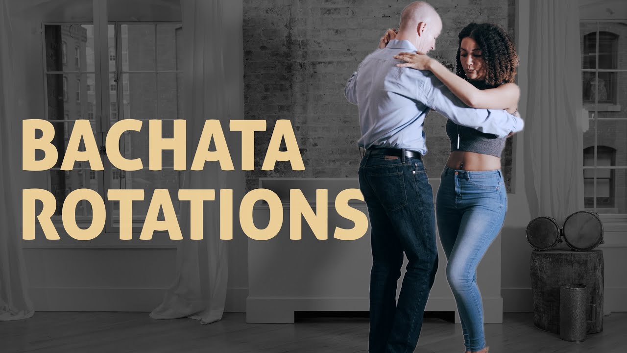 Dance Bachata: 4 Basic Rotations or Partner Turns